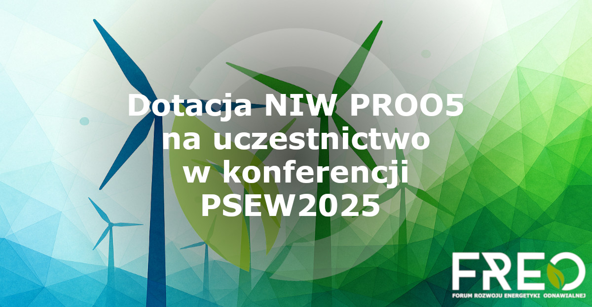 Dotacja NIW PROO5 na uczestnictwo w konferencji PSEW2025